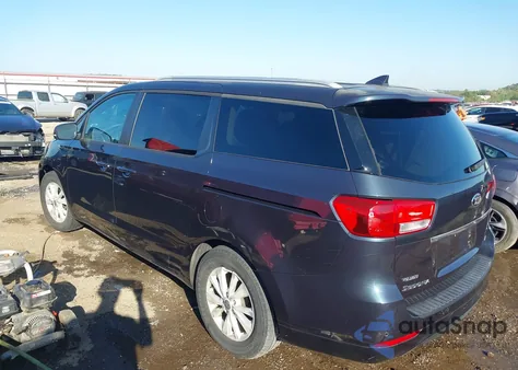 2017 Kia Sedona Lx from USA, damaged, VIN KNDMB5C1XH6242672